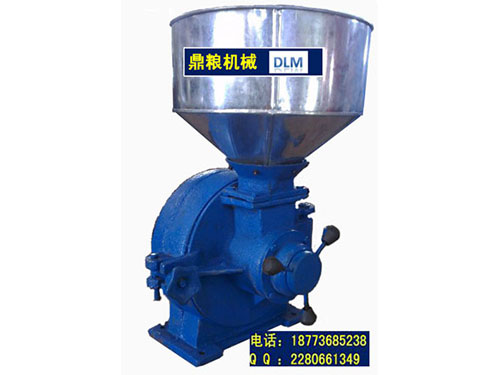 30型磨片式粉碎機(jī)、磨粉機(jī)磨粉機(jī)，磨片式，產(chǎn)量達(dá)1000公斤時(shí),粗細(xì)可調(diào)